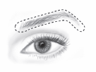 Enlarge a smaller eye
